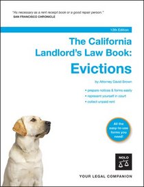 The California Landlord's Law Book: Evictions.  Book with CD-Rom (12th edition)