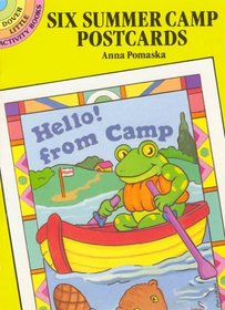 Six Summer Camp Postcards (Dover Little Activity Books)