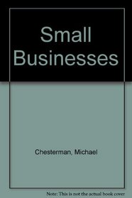 Small Businesses (Modern legal studies)