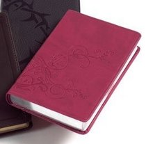 ESV Compact Bible Exclusive Edition - Dark Pink Ivy