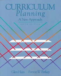 Curriculum Planning: A New Approach