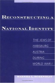Reconstructing a National Identity: The Jews of Habsburg Austria During World War I (Studies in Jewish History)
