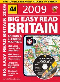 AA Big Easy Read Britain 2009 (Aa Atlases and Maps)
