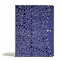 CSB Tony Evans Study Bible, Purple LeatherTouch, Indexed, Black Letter, Study Notes and Commentary, Articles, Videos, Charts, Easy-to-Read Bible Serif Type