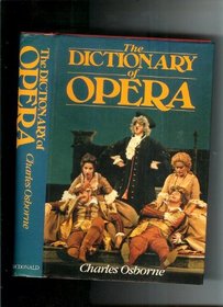 The dictionary of opera