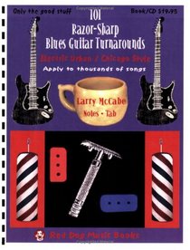 101 Razor-Sharp Blues Guitar Turnarounds book and CD (Red Dog Music Books Razor-Sharp Blues Guitar Series)
