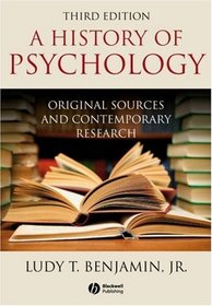 History of Psychology: Original Sources and Contemporary Research