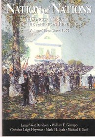 Vol.II Nation of Nations: A Concise Narrative of the American Republic