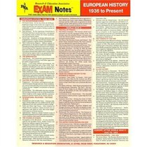 EXAMNotes for European History 1936 to Present (EXAMNotes)