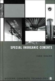 Special Inorganic Cements (Modern Concrete Technology Series)