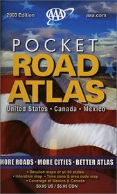 AAA Pocket Road Atlas : 2003 Edition