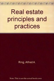 Real estate principles and practices