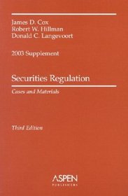 Securities Regulation 2003 (Case Supplement)