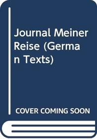 Journal Meiner Reise in Jahre 1769 (Blackwell's German Texts)