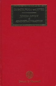 De Smith, Woolf and Jowell: WITH Supplement: Judicial Review of Administrative Action