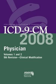 AMA Physician ICD-9-CM 2008, Volumes 1 & 2 - Compact Edition