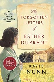The Forgotten Letters of Esther Durrant (Larger Print)