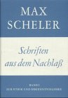Gesammelte Werke, 16 Bde., Bd.10, Schriften aus dem Nachla