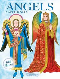Angels Paper Dolls: with Glitter!