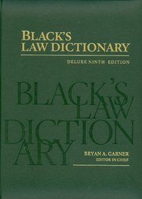 Black's Law Dictionary: Deluxe Thumb-Index