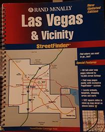 Rand McNally Las Vegas & Vicinity: Streetfinder (Streetfinder Atlas)