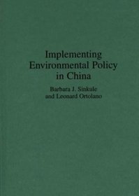 Implementing Environmental Policy in China