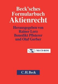Beck'sches Formularbuch Aktienrecht