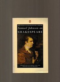 Samuel Johnson on Shakespeare (Shakespeare Library, Penguin)