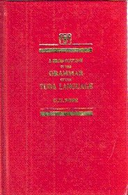 A Brief Outline of the Grammar of the Tudu Language