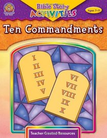 Bible Stories & Activities: Ten Commandments (Bible Stories & Activities)