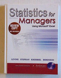 Statistics for Managers- Using Microsoft Excel, 4th Edition