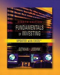 Fundamentals of Investing, Update Eighth Edition