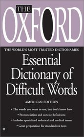 The Oxford Essential Dictionary of Difficult Words (Oxford)
