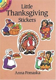 Little Thanksgiving Stickers (Dover Little Activity Books)