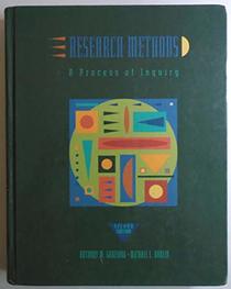 Research Methods: A Process of Inquiry