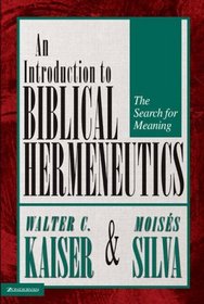 An Introduction to Biblical Hermeneutics