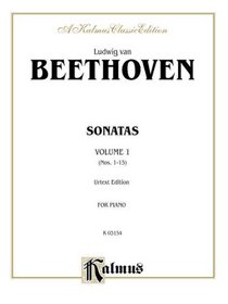Beethoven / Sonatas (Urtext), Volume I