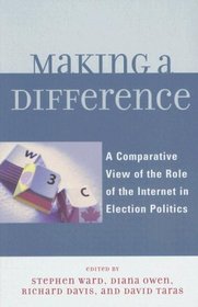 Making a Difference: A Comparative View of the Role of the Internet in Election Politics (Lexington Studies in Political Communication)