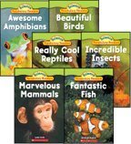 World of Animals Science Vocabulary Readers 6-Book Set: Awesome Amphibians, Beautiful Birds, Fantastic Fish, Incredible Insects, Marvelous Mammals, and Really Cool Reptiles