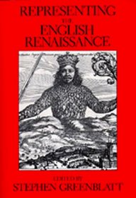 Representing the English Renaissance: A Representations Book