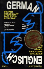 Vocabulearn-German/English Level 1: Instant Vocabulary Fast, Fun, and Effective (Cassettes and Wordlist)