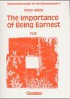 The Importance of Being Earnest. Textausgabe. (Lernmaterialien)