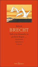 Sieh jene Kraniche in groem Bogen