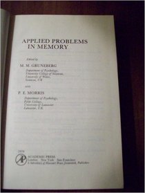 Applied Problems in Memory