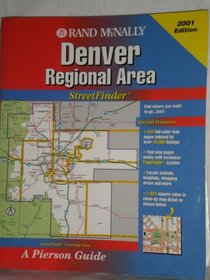 Rand McNally Denver Regional Area Streetfinder: 2001 (USA StreetFinder Atlas)