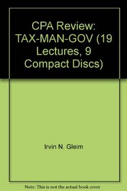 CPA Review: TAX-MAN-GOV (19 Lectures, 9 Compact Discs)