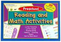 Kids Wide Activity Pad - Preschool: Reading and Math Activities