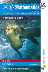 AQA Mathematics: Homework Book: For GCSE