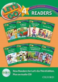 Let's Go 4 Readers Pack: with Audio CD