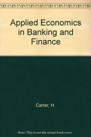 Applied Economics in Banking and Finance